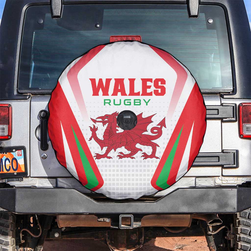 Welsh Rugby Spare Tire Cover Wales Red Dragon Champions