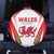 Welsh Rugby Spare Tire Cover Wales Red Dragon Champions