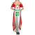 Custom Welsh Rugby Summer Maxi Dress Wales Red Dragon Champions