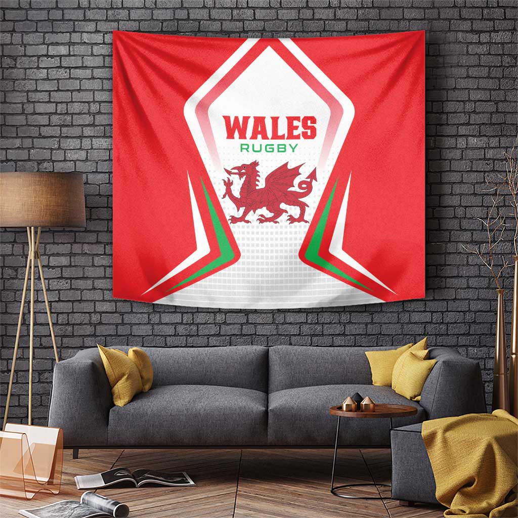 Welsh Rugby Tapestry Wales Red Dragon Champions