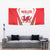 Welsh Rugby Tapestry Wales Red Dragon Champions