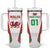 Custom Welsh Rugby Tumbler With Handle Wales Red Dragon Champions