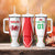 Custom Welsh Rugby Tumbler With Handle Wales Red Dragon Champions