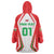 Custom Welsh Rugby Wearable Blanket Hoodie Wales Red Dragon Champions - Wonder Print Shop