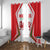 Welsh Rugby Window Curtain Wales Red Dragon Champions - Wonder Print Shop