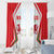 Welsh Rugby Window Curtain Wales Red Dragon Champions - Wonder Print Shop