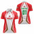 Custom Welsh Rugby Women Polo Shirt Wales Red Dragon Champions - Wonder Print Shop