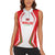 Custom Welsh Rugby Women Sleeveless Polo Shirt Wales Red Dragon Champions - Wonder Print Shop