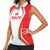 Custom Welsh Rugby Women Sleeveless Polo Shirt Wales Red Dragon Champions - Wonder Print Shop