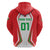 Custom Welsh Rugby Zip Hoodie Wales Red Dragon Champions - Wonder Print Shop