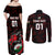 Custom Wales Rugby Couples Matching Off Shoulder Maxi Dress and Long Sleeve Button Shirt Cymru Y Ddraig Goch