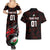 Custom Wales Rugby Couples Matching Summer Maxi Dress and Hawaiian Shirt Cymru Y Ddraig Goch