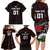 Custom Wales Rugby Family Matching Long Sleeve Bodycon Dress and Hawaiian Shirt Cymru Y Ddraig Goch