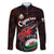 Custom Wales Rugby Family Matching Long Sleeve Bodycon Dress and Hawaiian Shirt Cymru Y Ddraig Goch