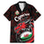 Custom Wales Rugby Family Matching Mermaid Dress and Hawaiian Shirt Cymru Y Ddraig Goch