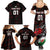 Custom Wales Rugby Family Matching Summer Maxi Dress and Hawaiian Shirt Cymru Y Ddraig Goch