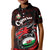 Custom Wales Rugby Kid Polo Shirt Cymru Y Ddraig Goch