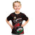 Custom Wales Rugby Kid T Shirt Cymru Y Ddraig Goch