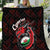 Wales Rugby Quilt Cymru Y Ddraig Goch