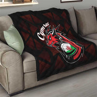 Wales Rugby Quilt Cymru Y Ddraig Goch