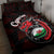 Wales Rugby Quilt Bed Set Cymru Y Ddraig Goch