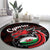 Wales Rugby Round Carpet Cymru Y Ddraig Goch