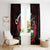 Wales Rugby Window Curtain Cymru Y Ddraig Goch - Wonder Print Shop