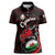 Custom Wales Rugby Women Polo Shirt Cymru Y Ddraig Goch - Wonder Print Shop