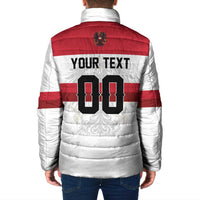 Custom Hockey 2026 Austria Padded Jacket Osterreich Die Adler