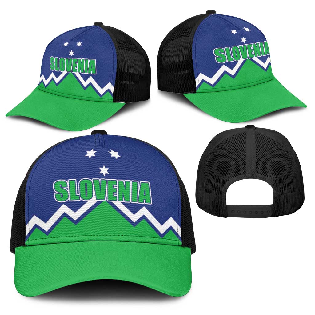 Hockey 2026 Slovenia Baseball Net Cap Go Champions Risi