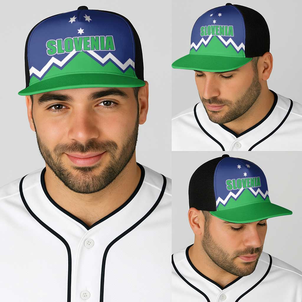 Hockey 2026 Slovenia Baseball Net Cap Go Champions Risi