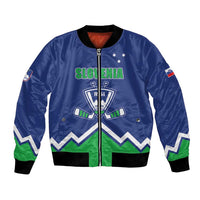Custom Hockey 2026 Slovenia Bomber Jacket Go Champions Risi