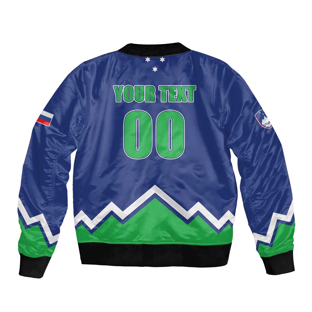 Custom Hockey 2026 Slovenia Bomber Jacket Go Champions Risi