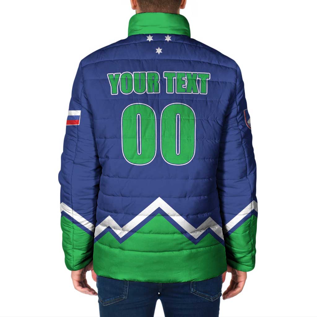 Custom Hockey 2026 Slovenia Padded Jacket Go Champions Risi