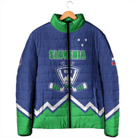 Custom Hockey 2026 Slovenia Padded Jacket Go Champions Risi