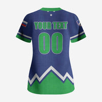 Custom Hockey 2026 Slovenia Scrub Top Go Champions Risi