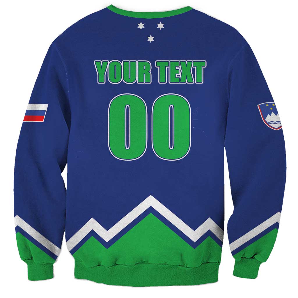 Custom Hockey 2026 Slovenia Sweatshirt Go Champions Risi