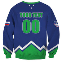Custom Hockey 2026 Slovenia Sweatshirt Go Champions Risi