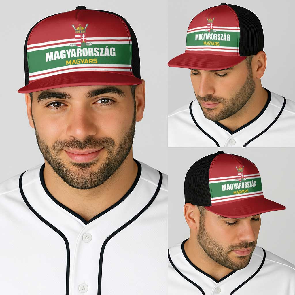 Hockey 2026 Hungary Baseball Net Cap Magyars Go Champions