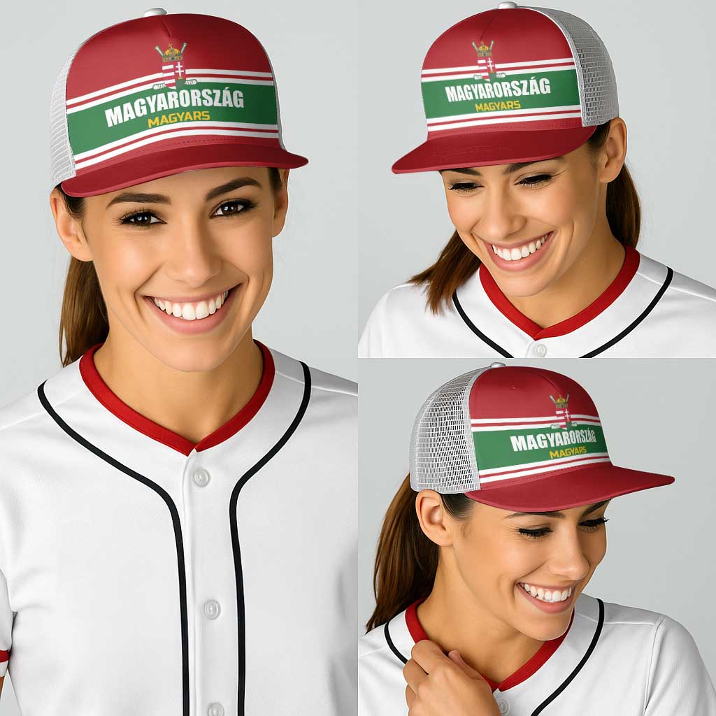 Hockey 2026 Hungary Baseball Net Cap Magyars Go Champions