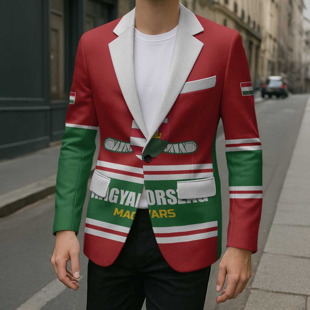 Custom Hockey 2026 Hungary Blazer Magyars Go Champions