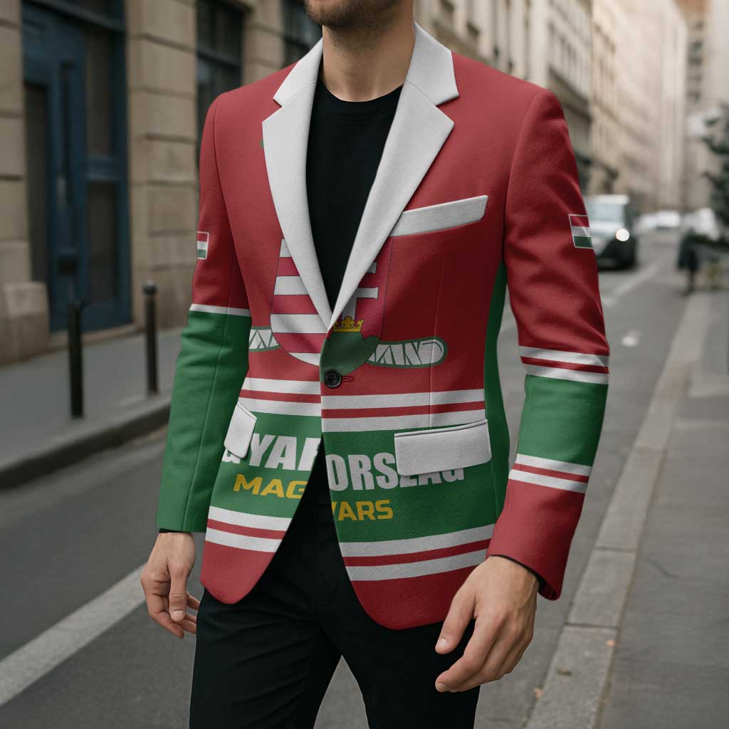 Custom Hockey 2026 Hungary Blazer Magyars Go Champions