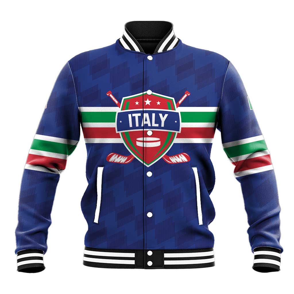 Custom Hockey 2026 Italy Baseball Jacket Gli Azzurri Go Champions