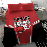 Canada Basketball Bedding Set Dream Because I Can