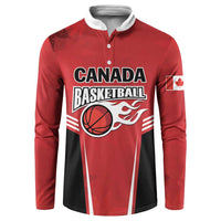 Custom Canada Basketball Button Sweatshirt Dream Because I Can