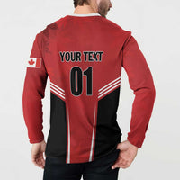 Custom Canada Basketball Button Sweatshirt Dream Because I Can