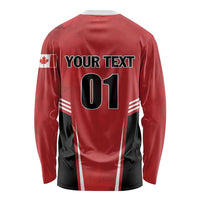 Custom Canada Basketball Long Sleeve Shirt Dream Because I Can