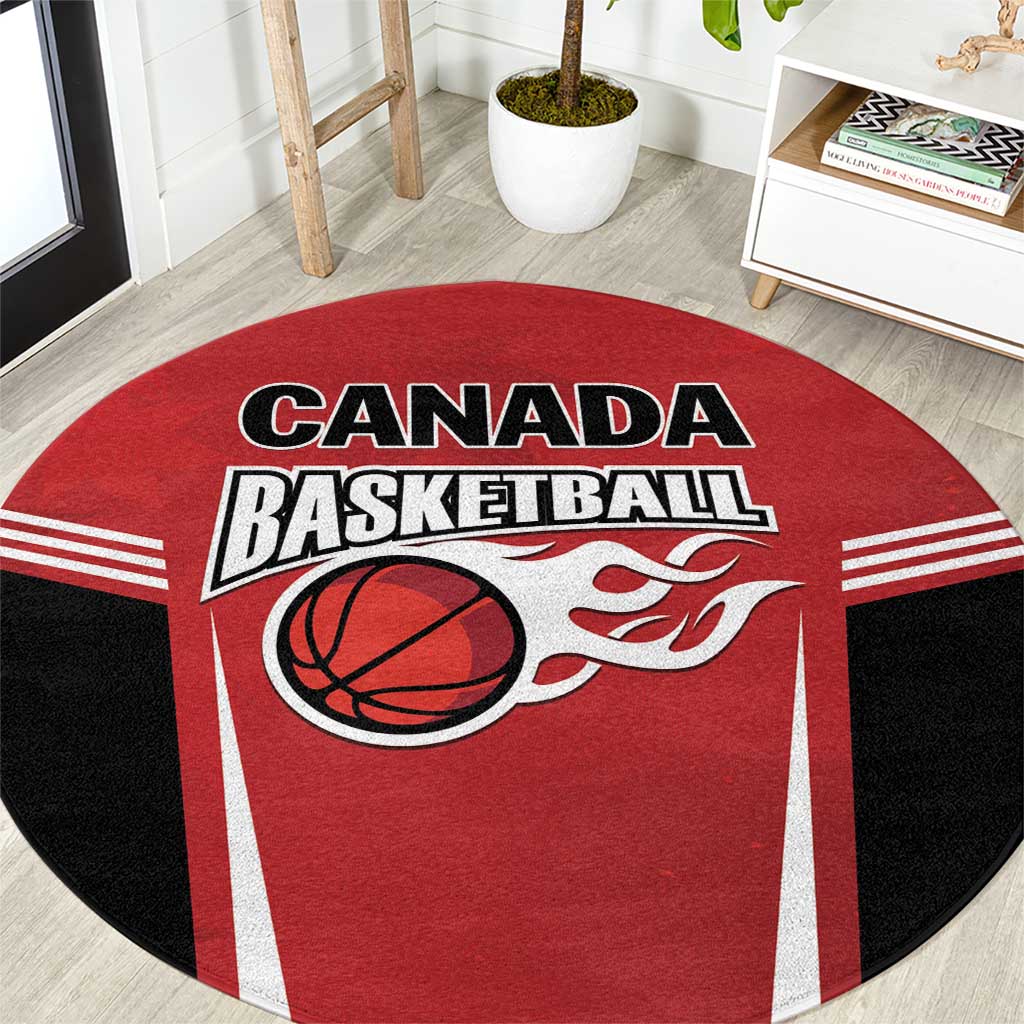 Canada Basketball Round Carpet Dream Because I Can