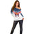 Custom USA Basketball Team Off Shoulder Sweater Shine Like Stars