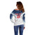 Custom USA Basketball Team Off Shoulder Sweater Shine Like Stars